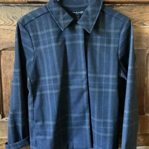NWT Plaid shacket, Banana Republic petite S